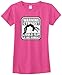 Threadrock Big Girls' Warning Gymnast Could Flip at any Moment Fitted T-Shirt M Fuchsia