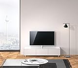 ✅ Angolo di visione giusto: con il supporto girevole per TV lo schermo si muove direttamente sopra il mobile. I cavi vengono guidati in modo invisibile attraverso la colonna in alluminio. Il supporto è adatto per schermi con VESA da 200 x 200 fino a 400 x 400 o da 100 x 100 fino a 600 x 400 e fino a 40 kg di peso.