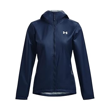 Under Armour Women's Forefront Rain Jacket, (408) Academy