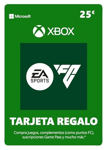 Xbox Tarjeta Regalo | 25€ | EA Sports FC 25 | Xbox One, Series S|X & Windows [Código Digital]