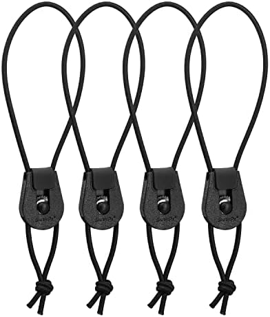 SAMSFX Fishing Quick Rod Ties Leash for Pole Holders Organizer Bunngee Cord Straps