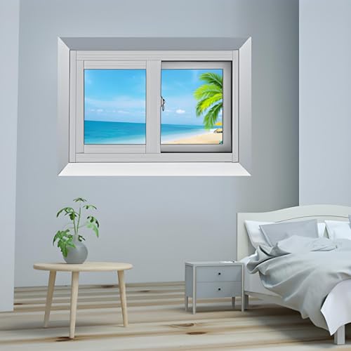 Ventana deslizante horizontal para sótano con montaje en F y aislamiento energético de 28x18 3