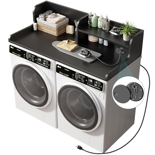 DTK Washer Dryer Countertop with Charging Station