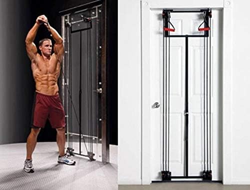 Amazon Com Body By Jake Tower 200 Complete Door Gym Full Body Workouts Fitness Exercise Pull Up Bars Sports Outdoors
