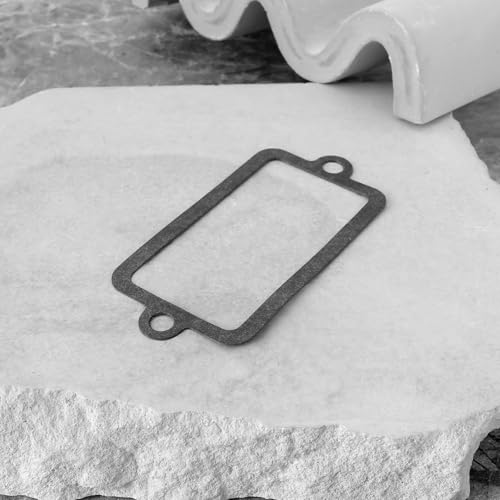 Image of 4 Pieces Engine Valve Cover Breather Gasket Compatible with Tecumseh 2.5-5 HP Horizontal Engines, Part 27234 27234A, Black