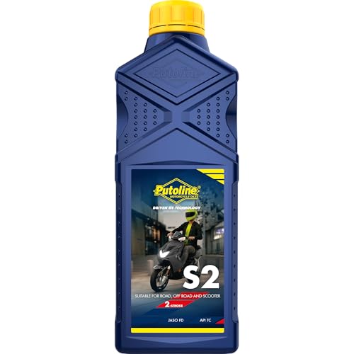 PUTOLINE SEMI SYNTHETIC 2 STROKE OIL FOR MOTORCYCLES, SCOOTERS, ETC
