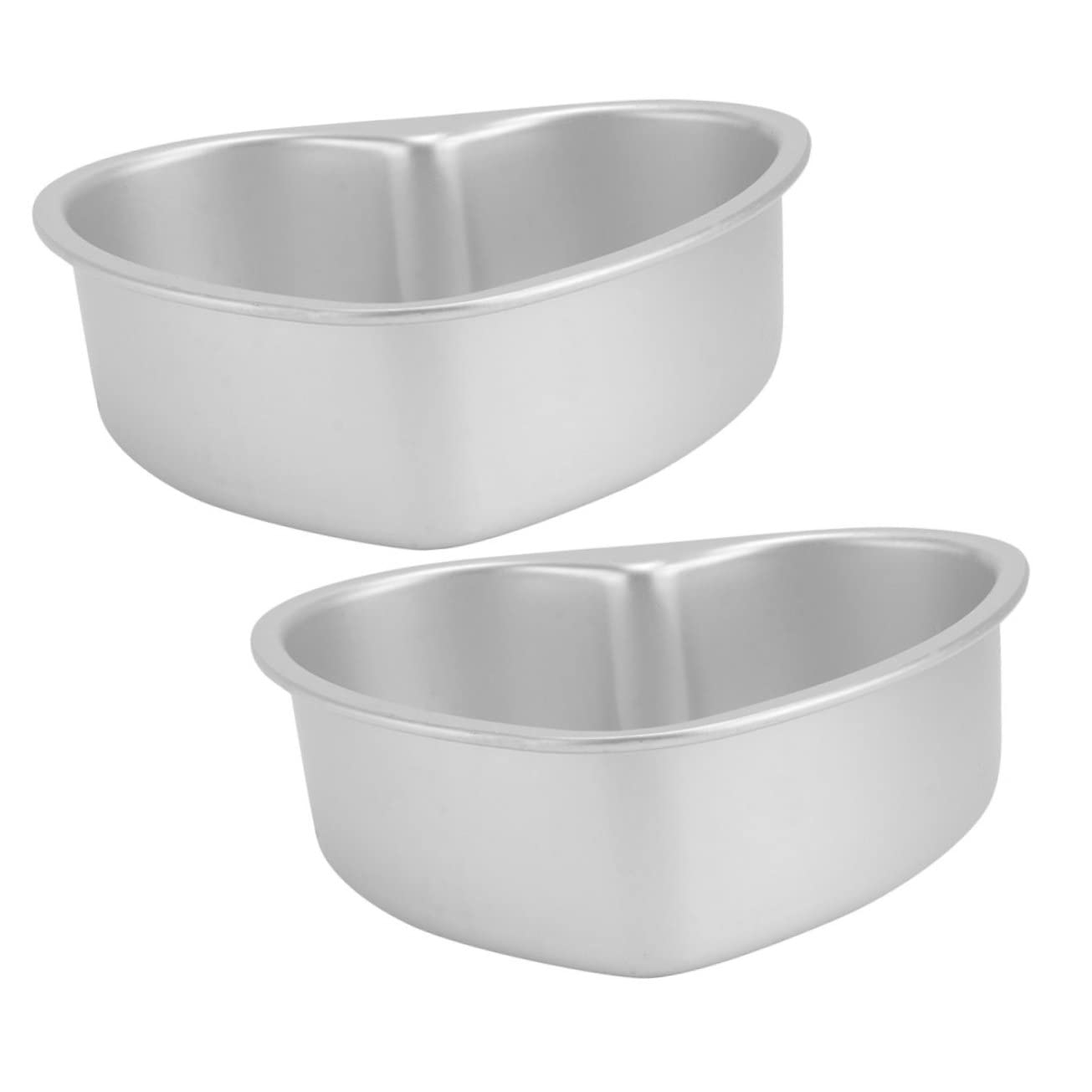 Alipis 8pièces Moules à Gâteau Forme De Cœur Outils De Pâtisserie Pour Gâteaux Personnalisés Moules à Biscuits Antiadhésifs