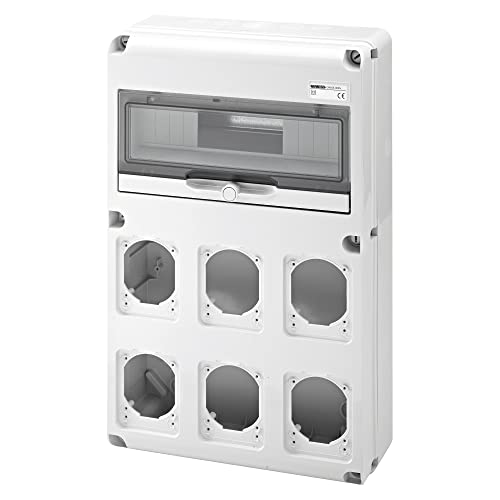 Boîtier Gewiss GW68008N panneau de distribution haute résistance