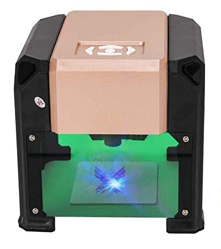 3000 mW Mini-Lasergravurmaschine Desktop High Speed USB CNC Laserdrucker Gravierer für DIY Schnitzen Handwerk Holzgraver Arbeitsbereich 8