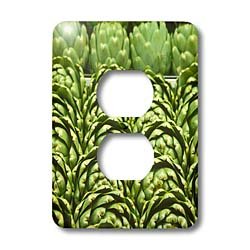 Artichauts verts Li11 Jmi0001 cache prise mural décoratif double 3dRose