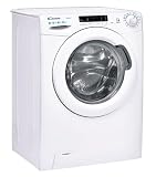 Candy Smart CS4 1272DE/1-S, Lavadora 7kg, 1200 rpm, 45 cm prof, 5 programas rápidos, NFC, Blanco
