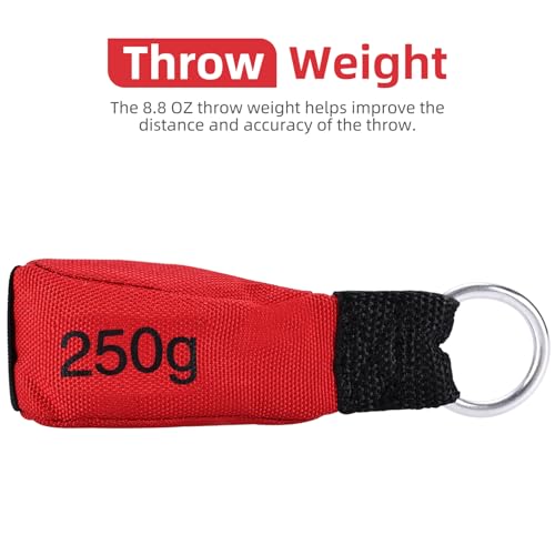 image for Amarine Made Arborist Throw Line Kit, Ultra Slick Polyester Rope with 