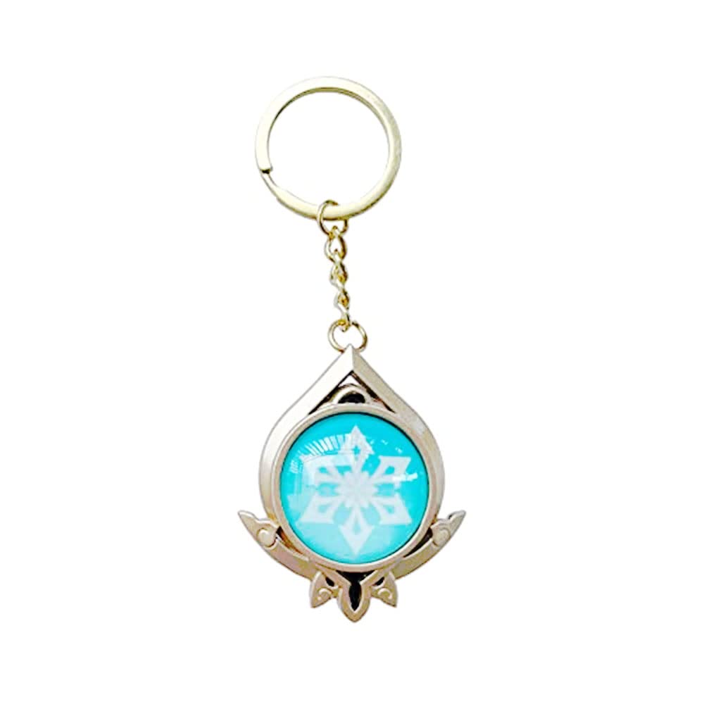 TopLucky Genshin Luminous Key charms Toy Impact Sumeru Cryo Keychain Gold Game Figure Key Chain Pendant Keyring Genshin ​Character
