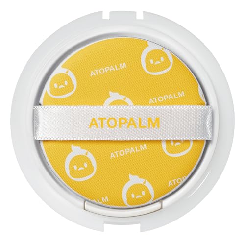 Image of ATOPALM Tok Tok Facial Sun Pact Refill SPF43 PA+++, 0.5 oz (15g) | Refill Sun Cushion for Dry Sensitive Skin | Mineral SPF Compact | Moisturizing Korean Sunscreen | Sun Cushion SPF43 PA+++