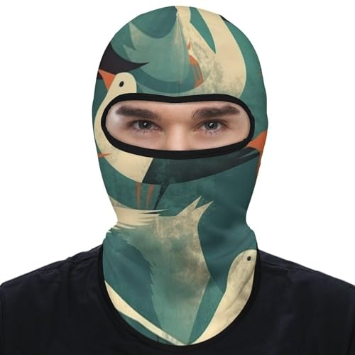 Balaclava Flock of Birds para Hombres y Mujeres Protección Solar Transpirable Máscara de Cabeza Completa para Senderismo, Ciclismo, Correr, Conducir miniatura 1