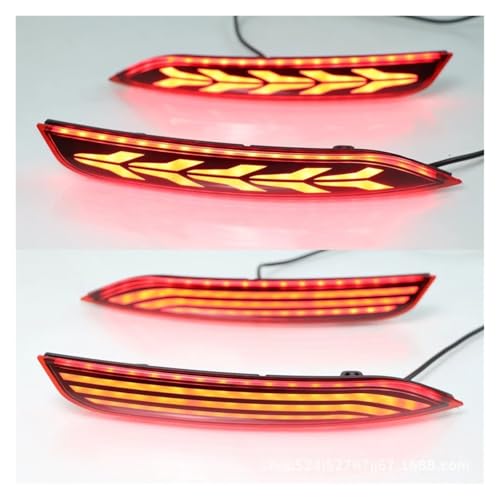 Luces traseras con giro fluido para Volkswagen Polo 14-18 LED 3