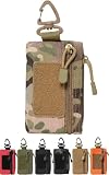 サスガジェット (カラビナ付) 財布 メンズ アウトドア ウォレット コンパクト コインケース キーケース トラベル ナイロン 登山 フェス (サンドカモ)