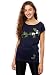 Produktbild FellHerz Faultier dunkelblau - Damen T-Shirt Bio & Fair 100% Bio-Baumwolle nachhaltig öko alternativ Fee Mädchen Bambus Baum AST Organic (XL)