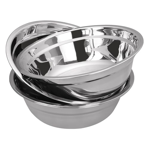 Set de 4 tazones de acero inoxidable 9.45" miniatura 1