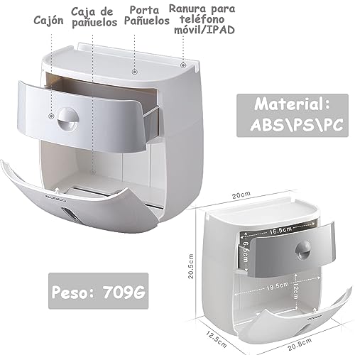 Opiniones de Porta rollo de papel higienico , listamos los 10 mejores. 11 Imagen adicional