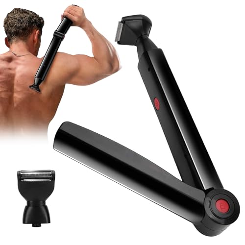Nadiaen Men's Back Shaver, Rechargeable