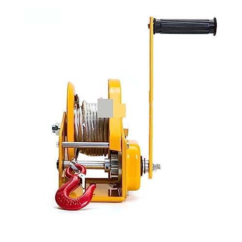 Treuil bidirectionnel autobloquant a frein et cable 20M - 6