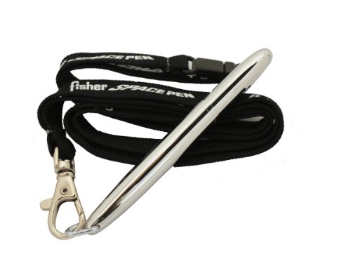 Fisher Space Bullet - Bolígrafo antigravedad con cordón negro
