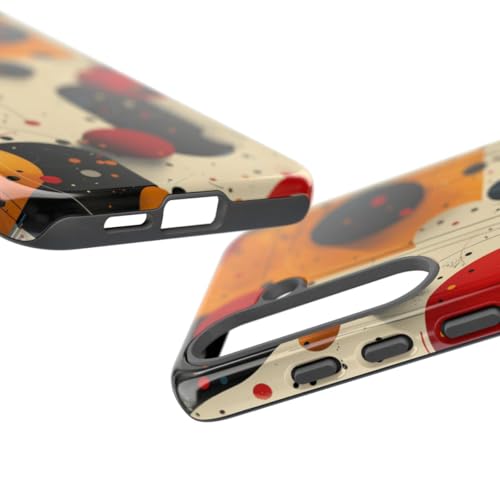 Coque Samsung S25 Plus motif géométrique abstrait cercles anti rayures dos