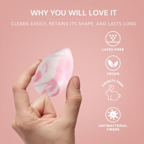 Image of Daily Life Forever52 A Skin-Like Blend Flat Front Sponge | Ultra-Soft Makeup Applicator for Seamless Blending | Precision Edges for Contour, Foundation & Concealer