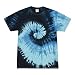 Colortone Tie Dye T-Shirt LG Blue Ocean