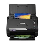 Epson FastFoto FF-680W - Scanners (600 x 600 DPI, 30 bit, 24 bit, 10 bit, 8 bit, 1 bit) Noir