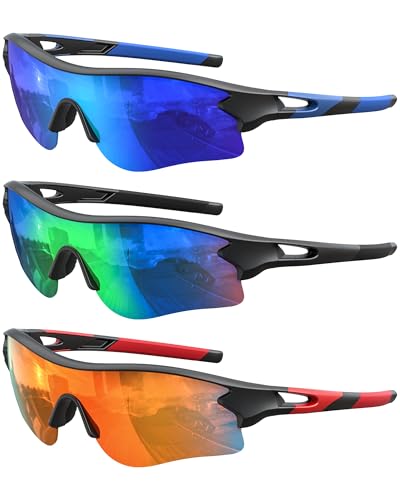 Lunettes de soleil de sport polarisées pour cyclisme et pêche de haute précision