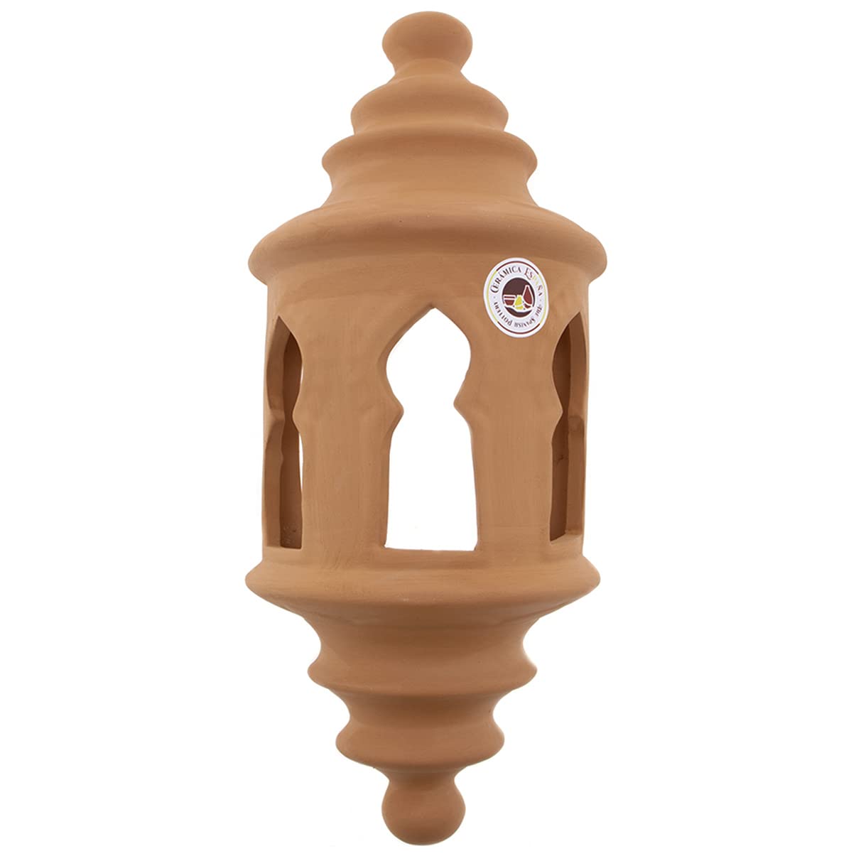 CERÁMICA ESPAÑA | Aplique de pared | Aplique exterior | Aplique rústico exterior | Aplique pared - Modelo D06 | 17x9x39 cm