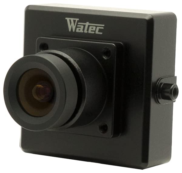Watec, WAT-660E G3.8 EIA Fully Adjustable Camera, 648 x 488, CMOS Sensor, Pinhole Version, Miniature Camera for Body, Action, Security and Medical Applications, Indoor