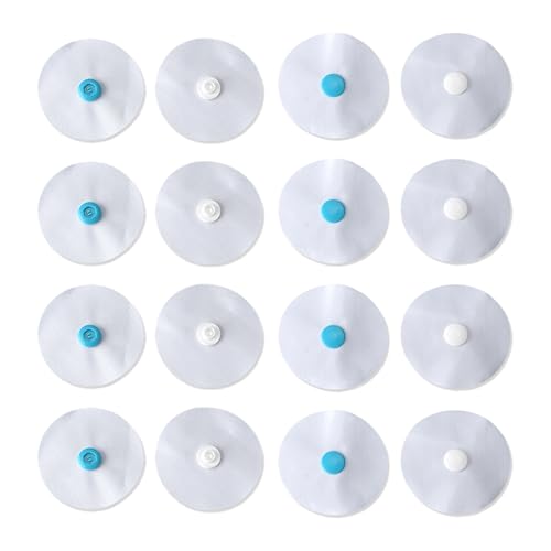 Mecefeno Duvet Snaps Duvet Cover Snaps Clips Duvet Snaps to Hold Comforter Iron on Fasteners Corner Keepers Prevents Comforter from Shifting in Quilt Cover Fits All Thickness Quilt Sheets - 16 Pack