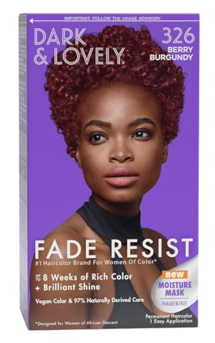 Dark & Lovely Color #326 Berry Burgundy Pack 6