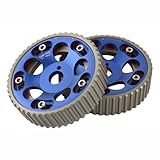 PKSABB 2Pcs Adjustable Cam Gears Pulley for Toyota Supra JZA80 1JZ 2JZ 1993-1998 Blue