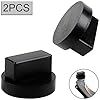 EXLECO 2 Pcs Jack Pad en Caoutchouc (65x40mm) Universal Jacking Tampon pour Protecteur de les voitures et les VUS pour Crics et Elévateurs