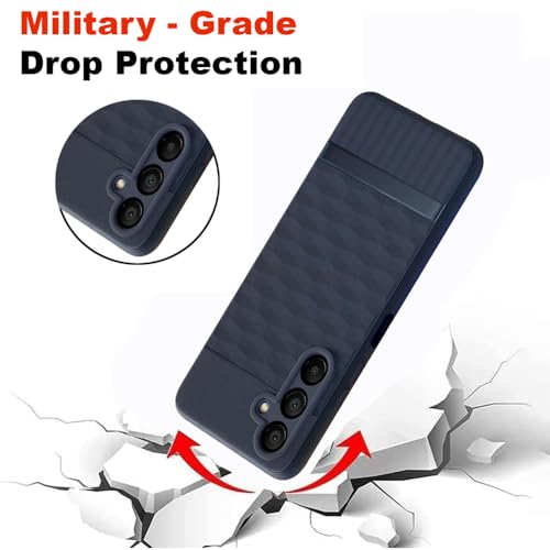 Image of Shockproof Case for Samsung Galaxy F15 5G / M15 5G | Full Camera Protection | TPU Flexible Back Cover for Samsung Galaxy F15 5G / M15 5G (Steel Blue)