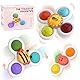 EOPUOZS Saugnapf Spinner Spielzeug, 3 Stück Saugnapf Spielzeug Baby, Spinner mit Saugnapf, Tischspielzeug Baby Saugnapf