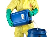 Ansell Alphatec 37-185 Rękawiczki Ochrona chemiczna w nitrylu, niedopuszczalna rękawiczka bardzo odporna płyn i rozpuszczalniki, Epi Men Woman, wielokrotnego użytku, zielony, rozmiar XL (1 para)
