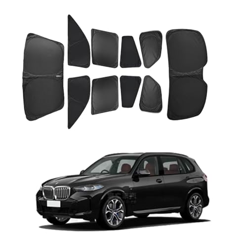 Compatible for BMW X5 4代目 G05 2019年~ サンシェード 車 遮光シェード プライバシー保護 車窓日よけ 車中泊グッズ 断熱 仮眠 盗難防止 四季兼用 Compatible for BMW X5 4代目 G05 吸盤不要 取付