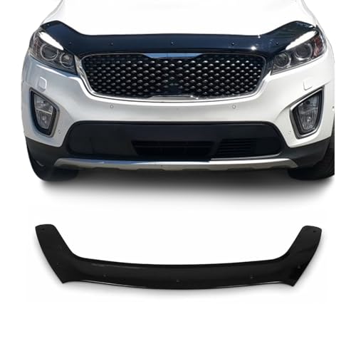 OMAC Front Bug Shield Hood Deflector Guard for Kia Sorento 2016-2018 Black Smoke -  OMAC USA, 4020202