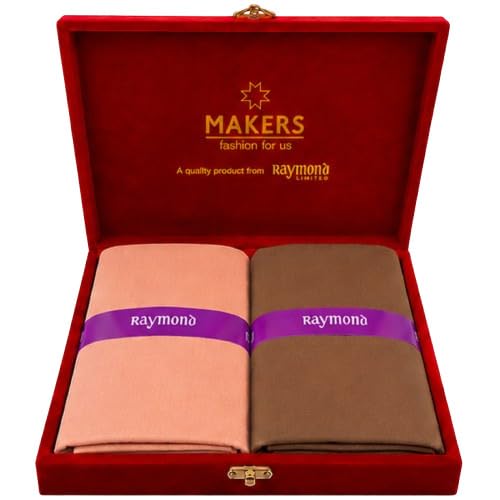 Men's Cotton Shirt and Trouser Unstitched Fabric Set - Gift Pack (Multicolour_Free Size) 80003-image-35