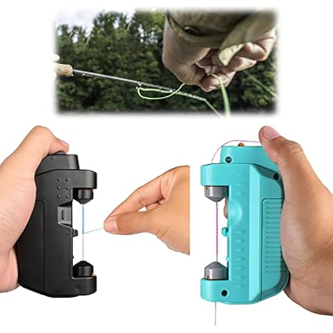 YKLWORLD Electric Lure GT Knotter - Professional Fishing Tool, Quick Fishing Knot Tying Tool, Automatic Knotting Machine Tying Device Fishing Hook Tier Knots Lure Tool for Fishing Lovers (2PCS) Cover