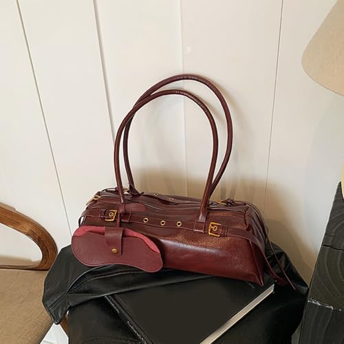 Sac à main en cuir véritable de qualité supérieure à fermeture éclair - 7