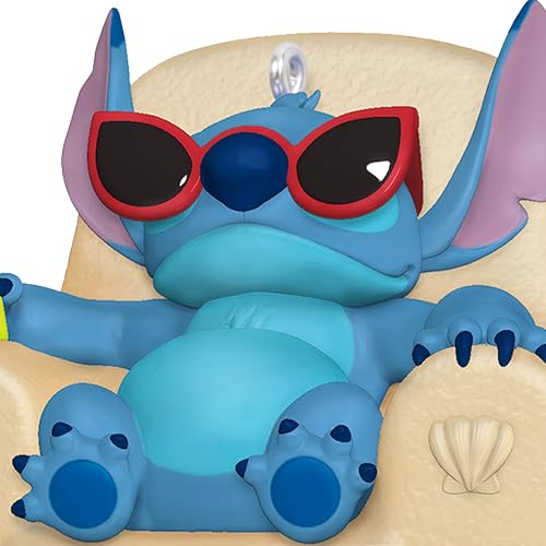 Image of Hallmark Keepsake Disney Lilo & Stitch Ornament - Sun Kissed Stitch Design