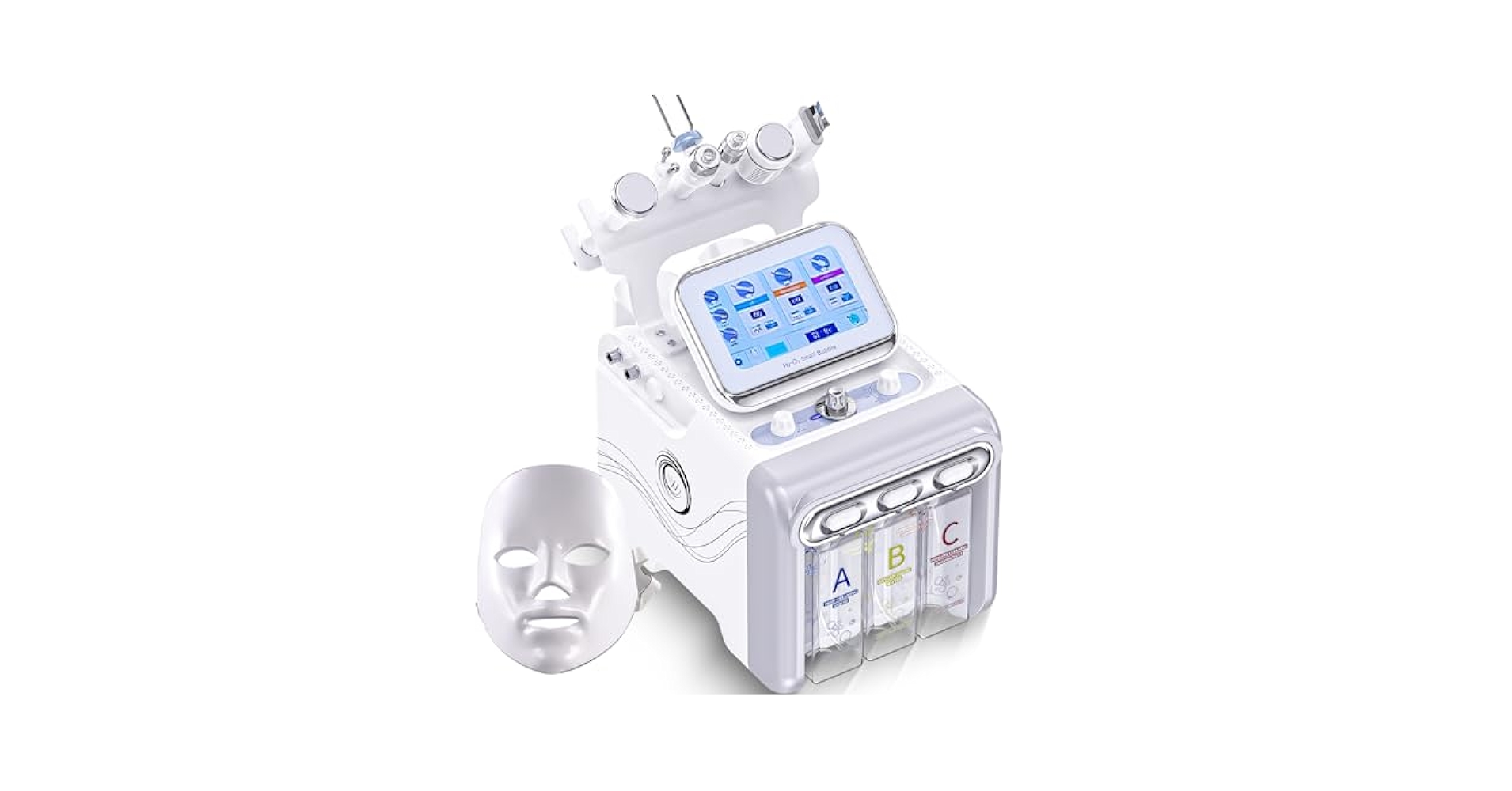 HYCARE HYDROGEN 美容器 Amazon.com: Hydrogen Oxygen 7 in1 Facial Care Machine with