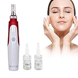 【Warm Tips】Es wird empfohlen, die Derma-Rolle mit Ihrem Hautpflegeprodukt oder Serum zu verwenden, um beste Ergebnisse zu erzielen. Darüber hinaus hilft die Mikronadel beim Peeling, verbessert das Hautbild und sorgt für ein strahlendes Aussehen, um die Haut glatter und gesünder zu machen. Einmal wöchentlich oder alle zwei Wochen anwenden, Hautpflege kann erreicht werden.
