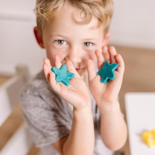 Melissa & Doug Created by Me! Cut, Sculpt, and Roll Modeling Dough Kit With 8 Tools and 4 Colors of Modeling Dough | Dough Stampers, Arts And Crafts For Kids Ages 3+ 3 413tJDMv5ML. AC